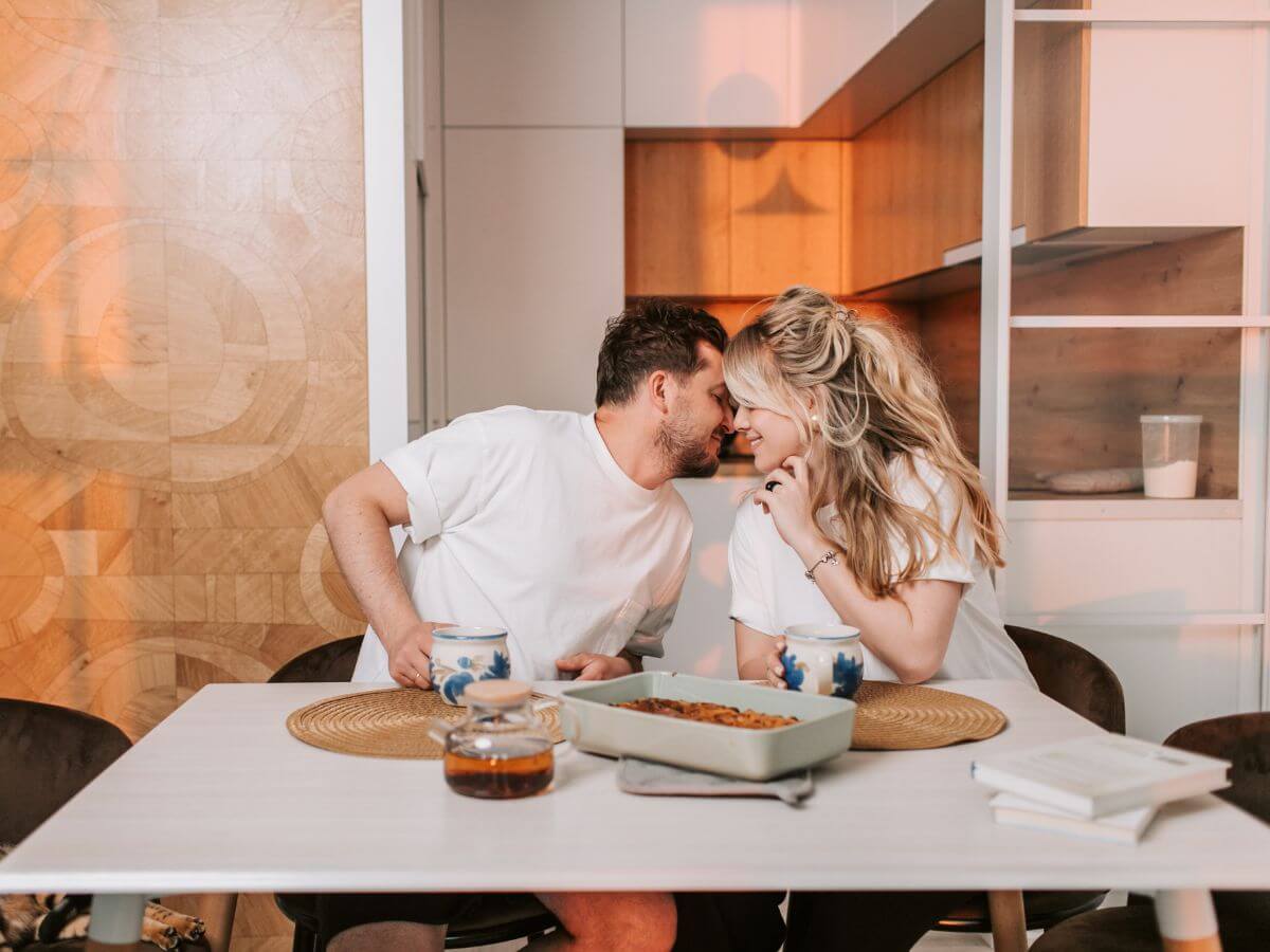 cita romántica sala