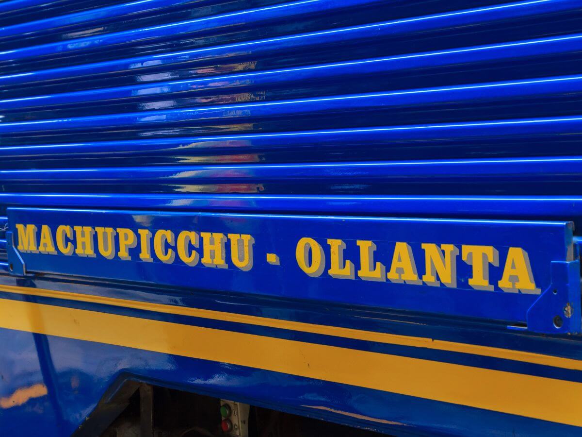 Viaje en tren Machu Picchu
