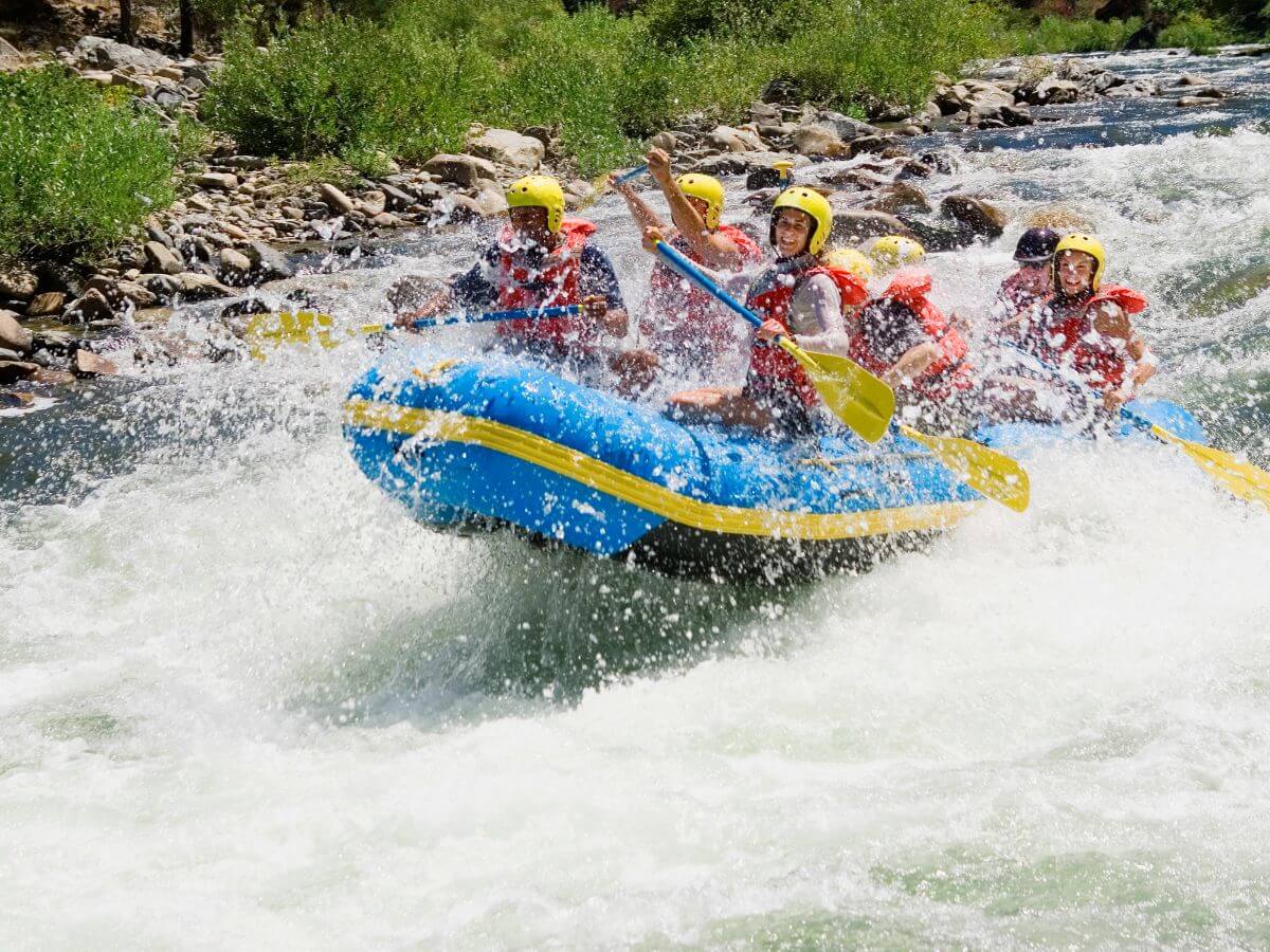 persona practicando deporte extremo